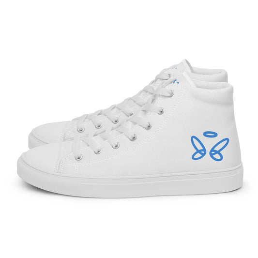 Men’s high top canvas shoes